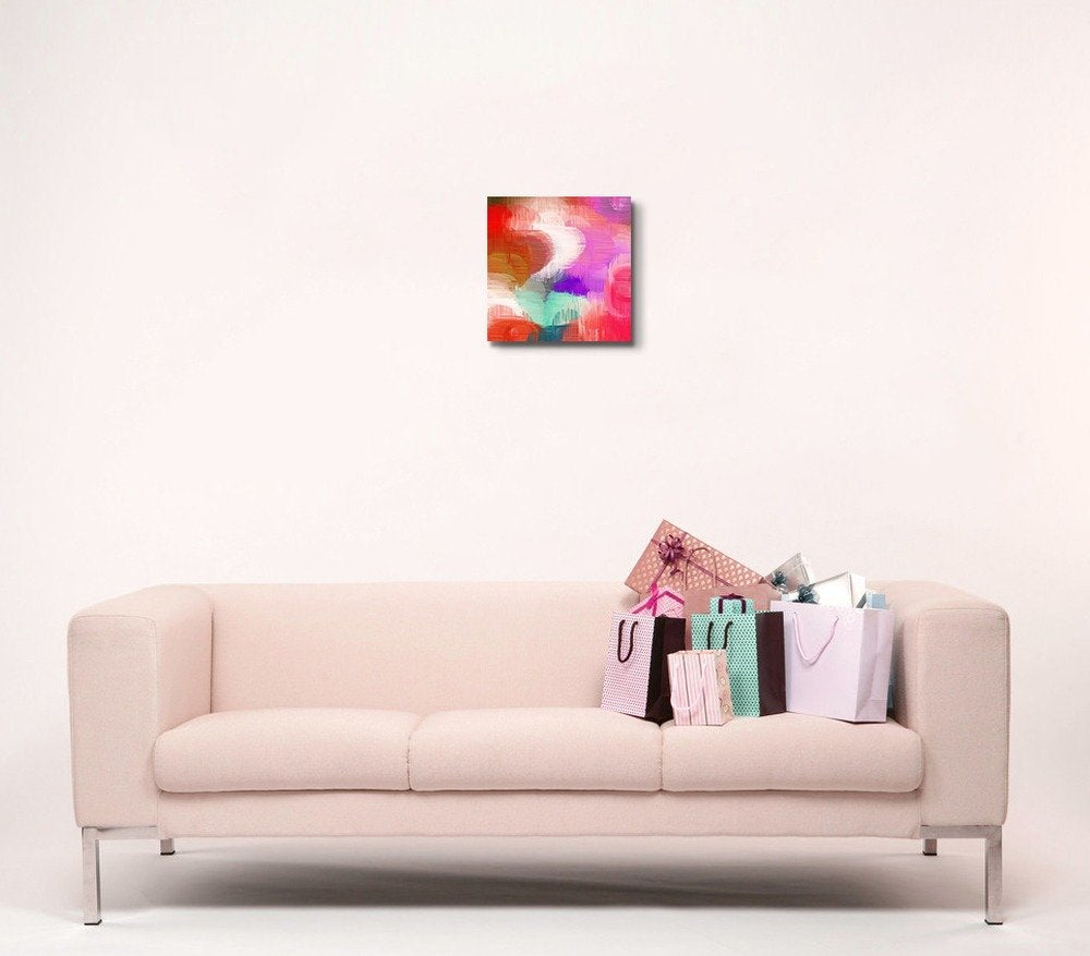 Canvas Prints Wall Art - Abstract Art Texture Background | Modern Wall Decor/Home Art Stretched Gallery Canvas Wraps Giclee Prin